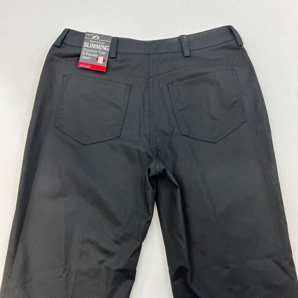 Rafaella Form Function Womens Black Ergofit Slimming Control 5-Pocket Jeans Sz 4 - Picture 7 of 10